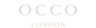 OCCO London logo in strong white