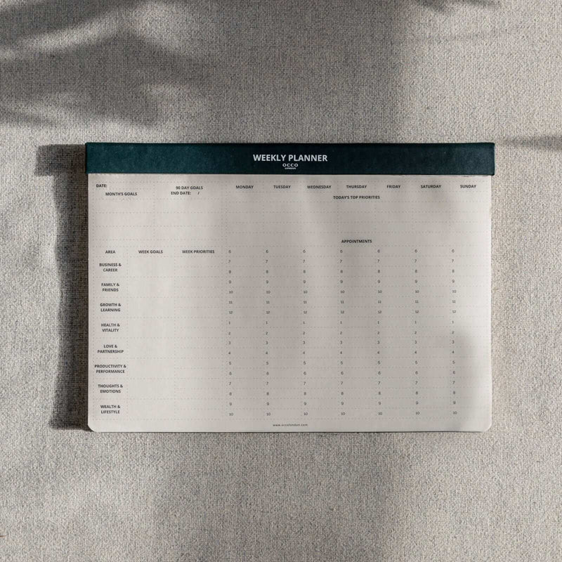 Weekly Planner Pad